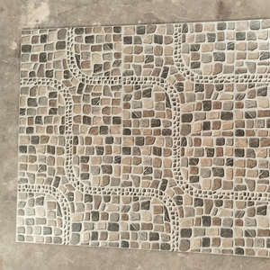 Carrelages de sol en semi-porcelaine pour extérieur 50x50 cm aspect pierre dure robuste FRISTON-07 les sols de jardin et de parking 50x50 cm - Product Image 4