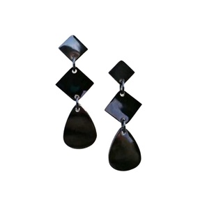 Pendiente de cuerno de búfalo de agua y latón de nuevo diseño/Joyería de pendiente/pendiente de moda de cuerno a granel diseño de aspecto simple - Product Image 4