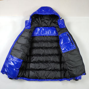 Nouvelle Collection Bleu Puffer Veste Petite QUANTITÉ MINIMALE DE COMMANDE Duvet de Canard Veste Hommes En Plein Air de Haute Qualité Personnalisé Oem Vers Le Bas Hommes Puffer Veste - Product Image 3