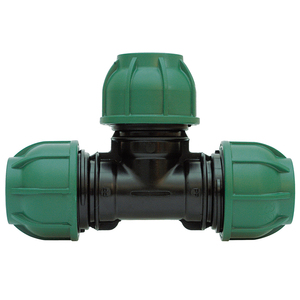 Raccordo a Compressione 10 Pn10 Tee 90 Dimensione 32x32x32 - Product Image 1