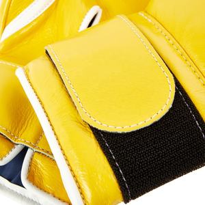 Gants de sparring jaunes personnalisés avec logo professionnel, équipement de boxe et d'arts martiaux pour la salle de sport - Product Image 4