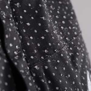 Chaqueta impermeable Reversible para mujer FHOH-tejido de poliéster acolchado a prueba de viento transpirable capucha con soporte cremallera Fitness estampado primavera - Product Image 4