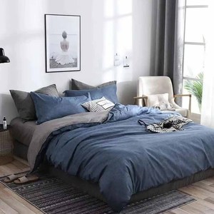 Ensemble de draps de lit de luxe pour la maison et l'hôtel en gros tissu doux de couleur unie motif respirant et imprimé de toutes les tailles - Product Image 6