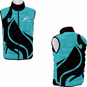 เสื้อกั๊กขนเป็ดแขนกุดคอตั้งมีกระเป๋าพับเก็บได้ - Product Image 3