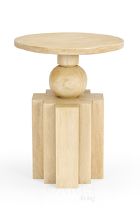 Mesa Auxiliar de Madera Maciza Hecha a Mano, Elegante y Moderna, Mesa de Centro para Apartamento, Dormitorio, Casa de Campo, Hotel, Decoración de Sala de Estar - Product Image 5