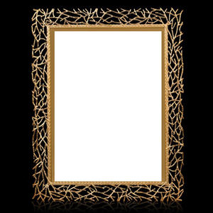 Cadre photo en feuille d'argent de style européen traditionnel élégant pour la décoration de la maison, entrée, hall d'entrée - Product Image 3