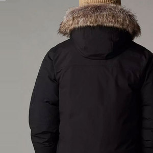 Chaqueta de abrigo para hombre, Parka de piel, chaqueta Parka de invierno para hombre, tamaño personalizado y patrón con Etiqueta Privada, precio al por mayor, chaqueta Parka para hombre - Product Image 4