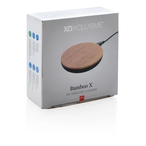 Cargador Inalámbrico Ecológico Bamboo X 5W Verde, Accesorios de Oficina - Product Image 6