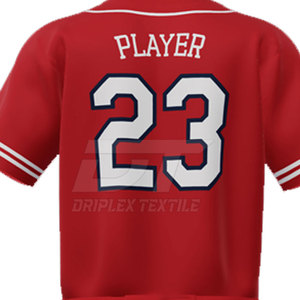 El mejor fabricante hecho 100% poliéster uniforme de béisbol para la venta ropa deportiva uniforme de béisbol nuevo diseño uniforme de béisbol - Product Image 6