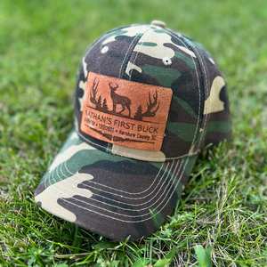 Gorras de Béisbol Personalizadas con Logotipo Grabado, Gorras Deportivas de 6 Paneles con Camuflaje, Gorras de Marca Personalizadas, Fabricación OEM en Vietnam - Product Image 1