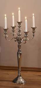 Elegante candelabro de cobre para suelo con 5 luces. Disponible a precios de mayorista. - Product Image 5