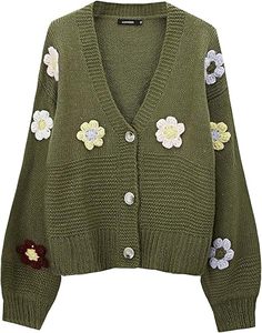 เสื้อสเวตเชิ้ตคอกลมผ้าฝ้ายสองด้านสำหรับผู้หญิง พิมพ์ลาย แขนเสื้อแบบดรอปโชว์เดอร์ สไตล์ลำลองสำหรับฤดูหนาว - Product Image 6