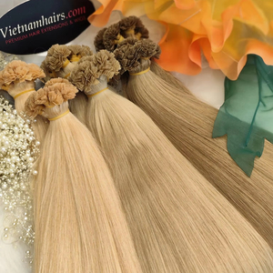 Superventas 2025 alta calidad rizado cuerpo rizado 100% extensiones de cabello humano virgen vietnamita punta plana cutícula completa al por mayor - Product Image 1