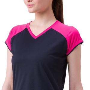 เสื้อออกกำลังกายแขนสั้นสำหรับผู้หญิงเสื้อออกกำลังกาย2026ฟิตเนสวิ่งเสื้อออกกำลังกายคอกลมผลิตตามสั่ง - Product Image 5