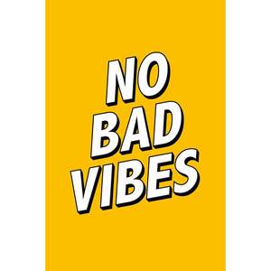 Impresión artística en papel con la frase "No Bad Vibes" - Product Image 1