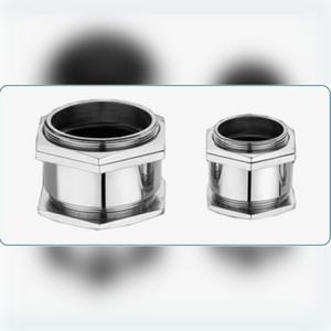 Presse-câble en laiton robuste à compression unique de luxe AE9 Filetage M40 IP65 Nickelé pour câble de 32 à 39 mm - Product Image 5