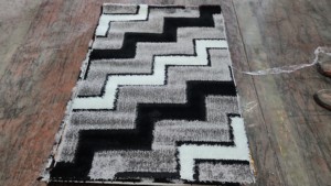 Alfombra Adiva de poliéster de pelo largo, tejida en jacquard, antideslizante, de grosor medio, de la mejor calidad del fabricante de Gaziantep. - Product Image 5