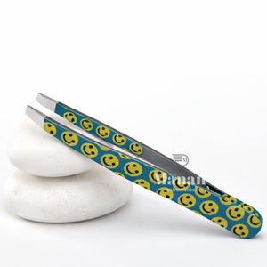 Pinzas de Cejas de Acero Inoxidable con Punta Inclinada de Calidad Premium para una Depilación de Cejas Precisa y Duradera, Herramienta de Belleza - Product Image 4