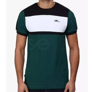 Fabricant pakistanais, t-shirts pour hommes en coton 100% de haute qualité, vente en gros, dernier design, séchage rapide, respirant, manches courtes, pas cher - Product Image 1