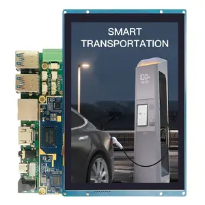 Módulo inteligente de exposição UART TFT LCD para painel de tela de toque com placa de controle de 8 polegadas 800*600 HMI