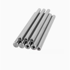 Tige optique chromée, flexible, ronde et robuste, avec trou fileté femelle, tige de guidage - Product Image 1