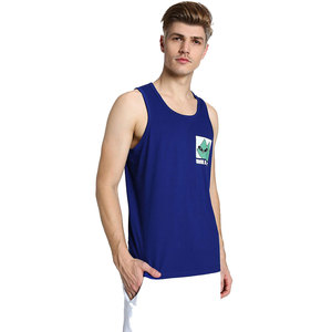 Precio barato de buena calidad entrenamiento gimnasio hombres camiseta sin mangas Venta caliente algodón poliéster ropa deportiva gimnasio camiseta sin mangas - Product Image 6
