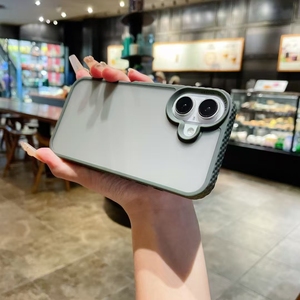 מקרה טלפון מט עבור iphone 16 15 13 פרו מקס קשה אקריליק אנטי החלקה shockping עבור iPhone 11 12 12 - Product Image 2