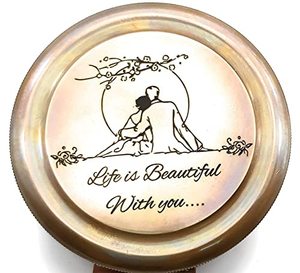 Brújula de reloj de sol náutico de lujo Premium de calidad de Venta caliente con caja de madera Brújula de esfera de sol Marina coleccionable en venta al por mayor - Product Image 1