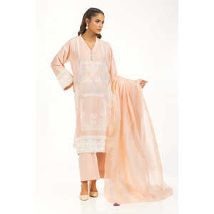 IUSTKSD-1075 Traje de Verano de 3 Piezas con Bordado Dobby - Product Image 6