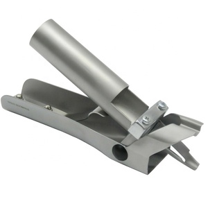 Meilleur produit Super Pro pig tail docker Outil docker de queue de cochon à gaz en acier inoxydable coupe-queue d'animal pour porcelets - Product Image 1