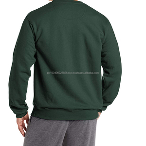 Sweatshirts à capuche en coton unisexes de 300g avec impression personnalisée pulls décontractés pour hommes de grande taille avec col ras du cou coupe régulière brodés pour le printemps - Product Image 5