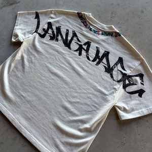 Nouveau T-Shirt oversize à épaules tombantes graphiques de haute qualité Fabricant de t-shirts de sérigraphie Boxy court et lourd - Product Image 4