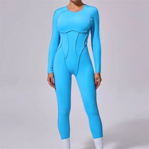 จั๊มสูทโยคะออกกำลังกายสำหรับผู้หญิงน้ำหนักเบาระบายอากาศได้ดีป้องกันริ้วรอยดีไซน์ยอดนิยม - Product Image 1