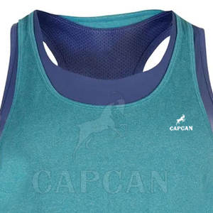 เสื้อกล้ามสตรีแห้งเร็วเสื้อถักสำหรับออกกำลังกายระบายอากาศได้ดีพิมพ์โลโก้ได้ตามต้องการ - Product Image 4