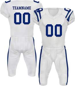 Tenue de football américain unisexe de haute qualité, nouvelle arrivée, respirante, pour équipe - Product Image 1