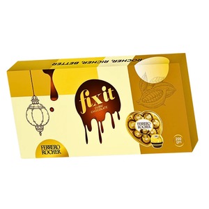 Fix Luxury Sweet Chocolate Bars Proveedor Premium Venta al por mayor a granel de alta calidad Sabor rico Leche Sabores blancos oscuros Confitería - Product Image 1