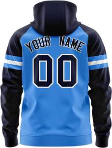 เสื้อฮู้ดซิปแบบกำหนดเองสำหรับเยาวชนและผู้ใหญ่ผ้าฝ้ายพิมพ์ลายทีม100% - Product Image 2