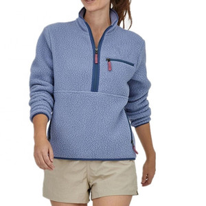 Sweat à capuche en polaire solide pour l'extérieur, chaud pour l'hiver, écologique, veste de randonnée et de camping unisexe, pull thermique, personnalisation OEM ODM en gros - Product Image 4