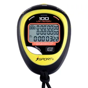 Stopwatch Digital Stop Watch latihan waktu LARI UNTUK olahraga 60 Lap memori 0.01 detik Stopwatch tahan air Timer