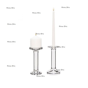 Portavelas de diseñador en acero inoxidable y portavelas de acrílico con buena calidad para la decoración de la sala de estar - Product Image 4