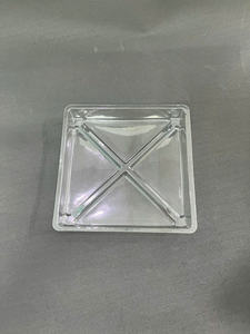 Contenants en PET personnalisés de 165x165x25 pour la restauration rapide, pour l'emballage de sushis et de salades, barquette en plastique jetable, boîte à lunch à emporter - Product Image 4