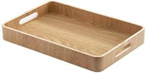 Vente régulière plateau de service de qualité alimentaire forme rectangulaire plateau de service en bois assiettes en bois de mangue pour les fêtes d'hôtel et de restaurant à la maison - Product Image 6