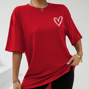 T-shirt court unisexe mignon à manches courtes et col rond, respirant, pour le sport, le yoga et le fitness 2026 - Product Image 1