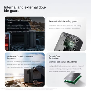 Station d'alimentation portable ECO FLOW <span class=keywords><strong>Delta</strong></span> 3 <span class=keywords><strong>2000</strong></span> Air 1000W 1900WH LiFePO4 MPPT avec panneau solaire 220W, protection contre les surtensions, UE - Product Image 5