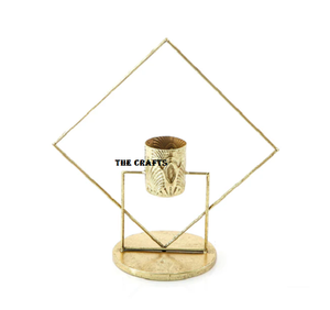 Greatest Quality Round Shape <b>Candle</b> Holder In Aluminum <b>Gold</b> Color <b>Candle</b> Holder For Wedding Event And Party Decor - Product Image 4