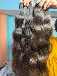 Extensiones de cabello indio virgen Remy 10A Paquetes de rizos de ondas de agua onduladas suaves y húmedas de 18 pulgadas Trama de tejido 10A de larga duración - Product Image 4