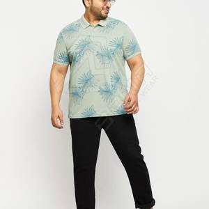 Polo de golf para hombre de alta calidad 100% al por mayor, logotipo y diseño personalizados, tejido de punto informal con patrón sólido - Product Image 1