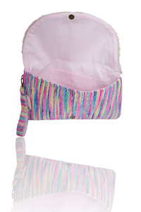 Sacs fourre-tout bohèmes en viscose de haute qualité et durables, sacs à main pour femmes, broderie artisanale, fermeture éclair, légers, taille personnalisée, doublure en coton - Product Image 3