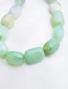 Cuentas de Ópalo Azul Natural, Piedras Preciosas Naturales para la Elaboración de Joyería Fina - Product Image 6