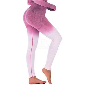 Sport Girls Seamless Fitness Sport Wear Leggings 2024 High Elastic Gym Wear Leggings para venta en línea - Product Image 3